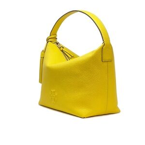 Tory Burch yellow leather handbag